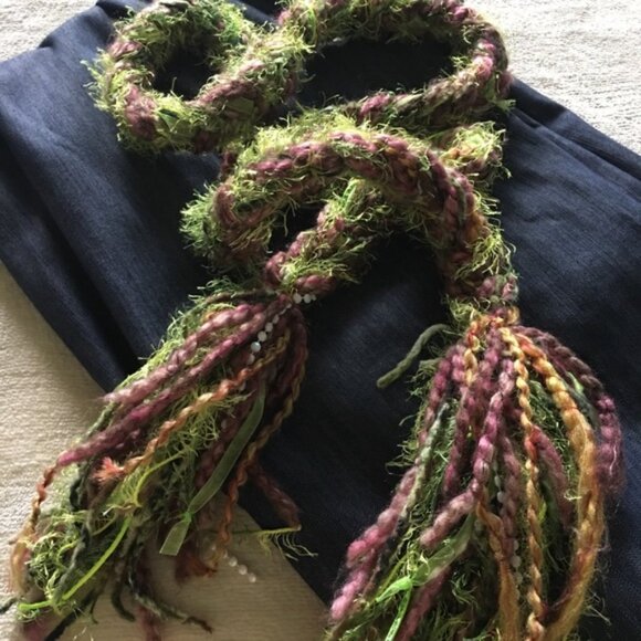 Vintage Braided scarf - Picture 2 of 6